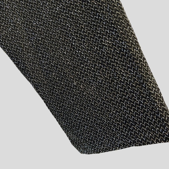 Traditional Women’s Metallic Black Blouse Size XL - Picture 6 of 12